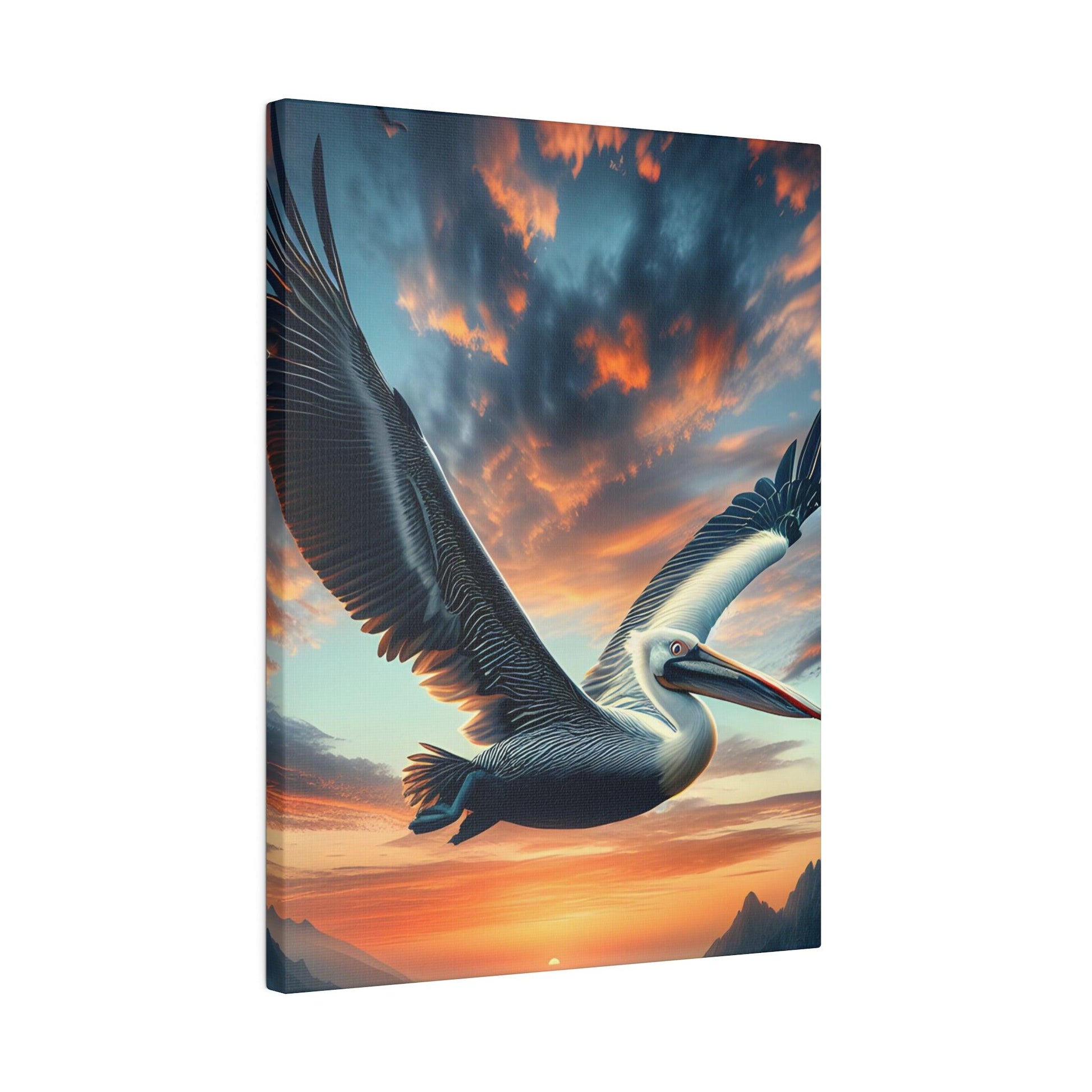 "Pelican Paradiso: Exquisite Canvas Wall Art" - The Alice Gallery