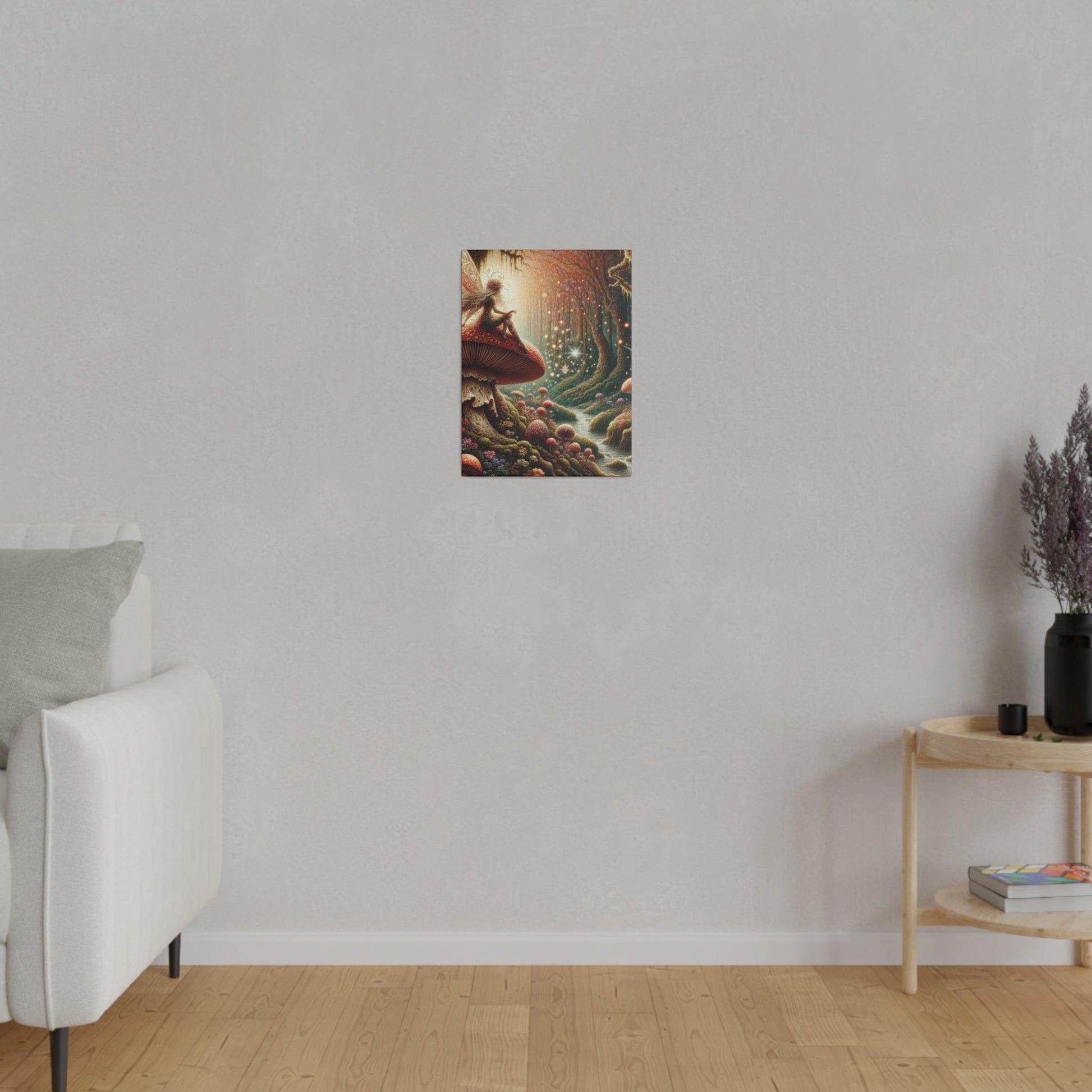 "Fairy Whispers: Enchanted Canvas Wall Art" - The Alice Gallery