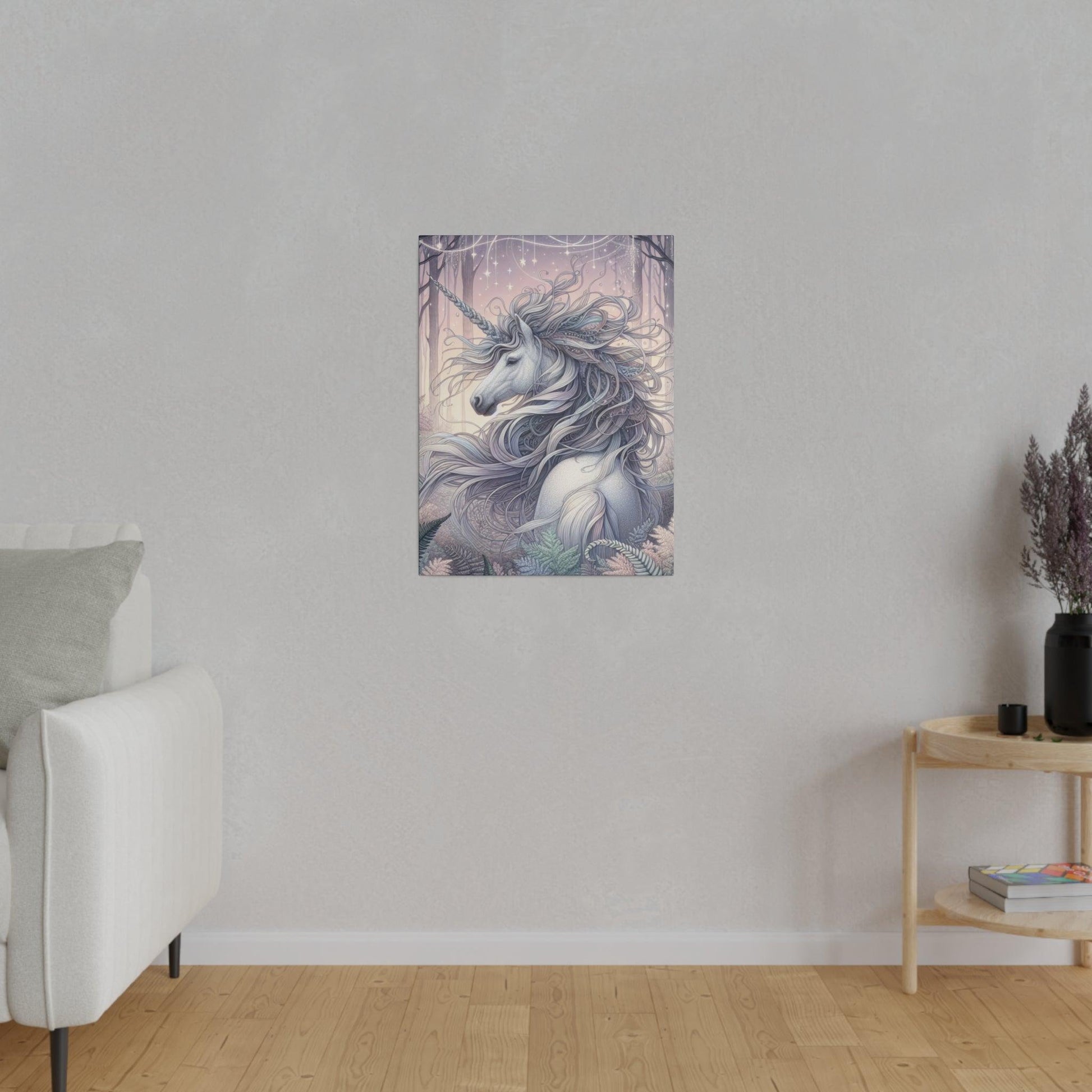 "Unicorn Enchantment: A Surreal Canvas Wall Art Collection" - Canvas - The Alice Gallery