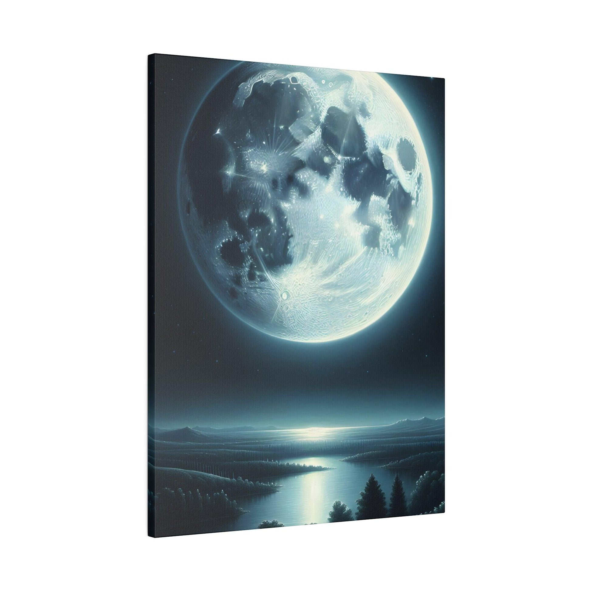 "Moonglow Masterpiece Canvas Wall Art" - The Alice Gallery